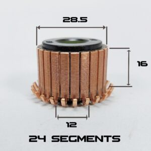 commutator 24 seg