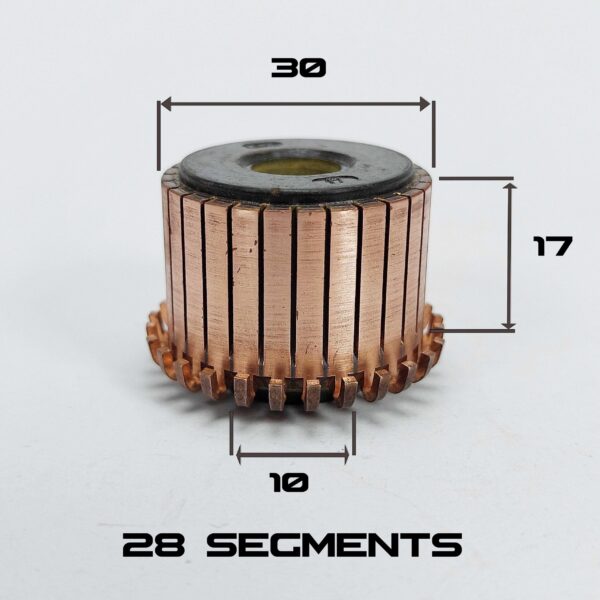 commutator 24 seg