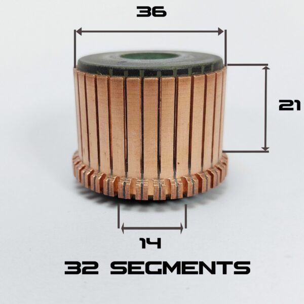 commutator 24 seg