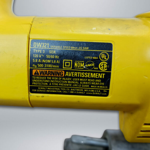 dewalt jig saw dw321